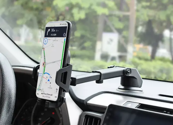 Wesport 2-in-1 Universal Flexible Car Phone Holder - Dashboard Air Vent Mount